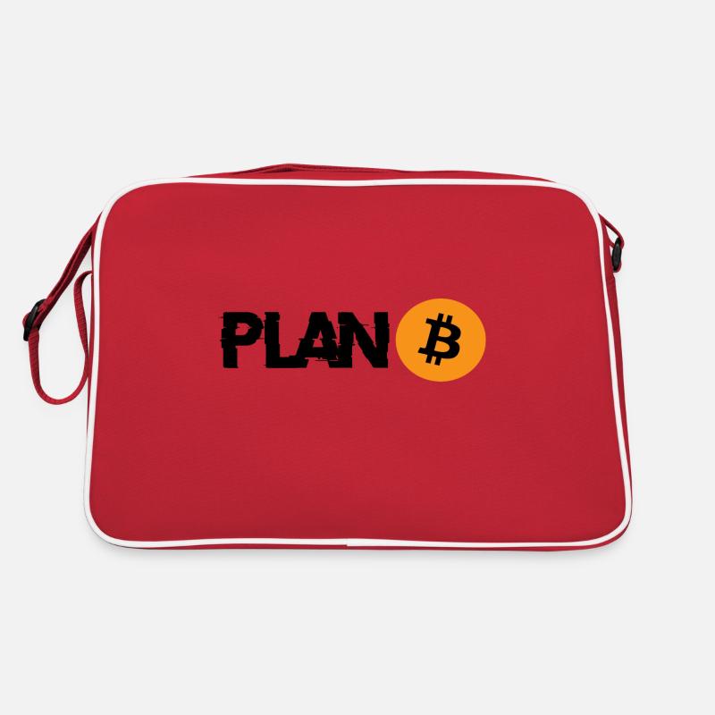 PLAN Bitcoin B Retro Tasche