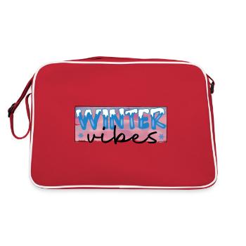 Winter vibes Winter 2021 Fashion and Gifts - Retro Bag - red/white - Back