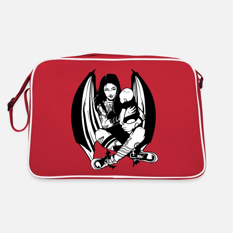 GOTH MAMA WERDENDE MUTTER GOTHIC Retro Tasche
