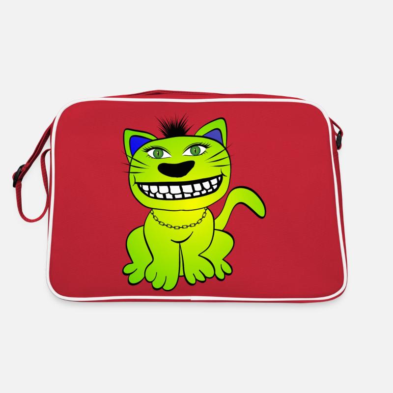 Katze - Cat Retro Tasche