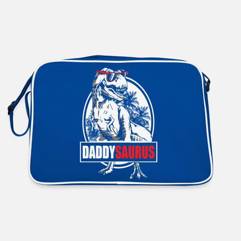 DADYSAURUS, Dad, Father's Day, Gift, Cool Retro Bag
