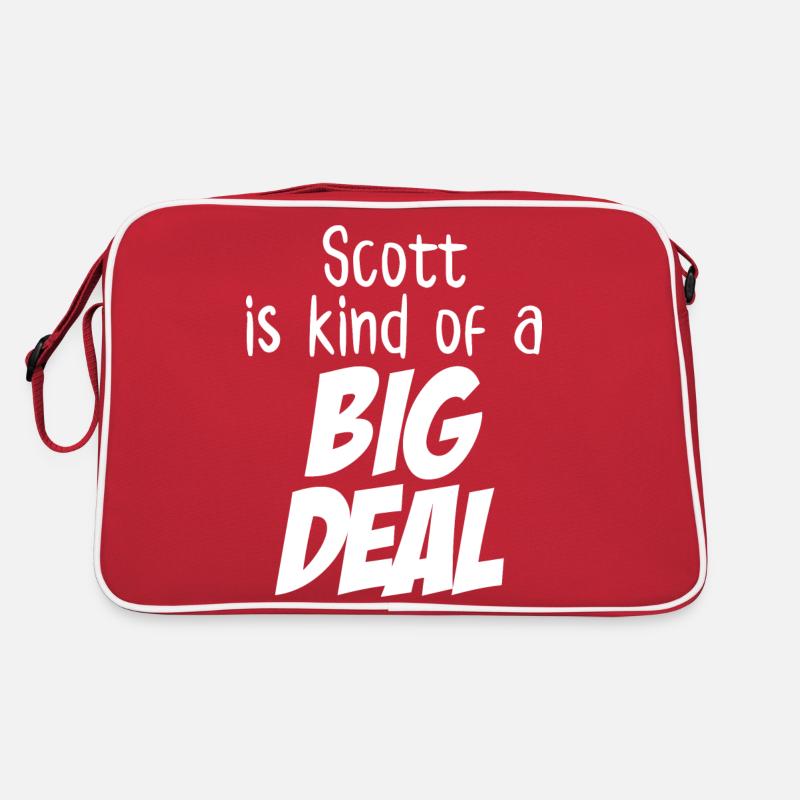 Scott ist irgendwie eine große Sache Retro Tasche