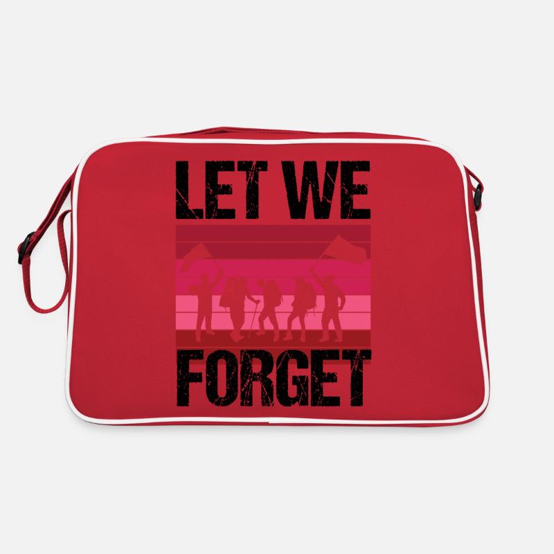 REMEMBRANCE - LET WE FORGET Retro Bag