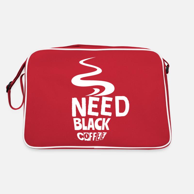 Need Black Coffee Sac Retro