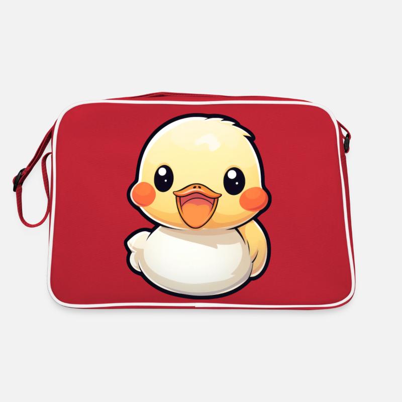 cute little duck Retro Bag