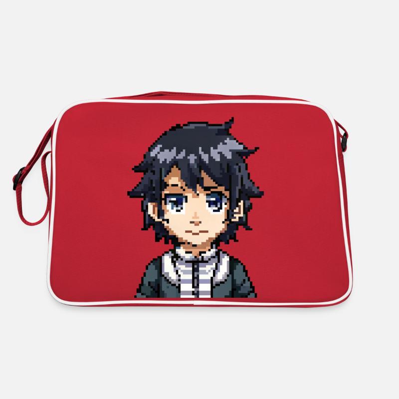 Figurine d’anime en 8 bits Sac Retro