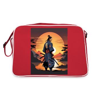 L’honneur éternel - Sac Retro - rouge/blanc - Dos
