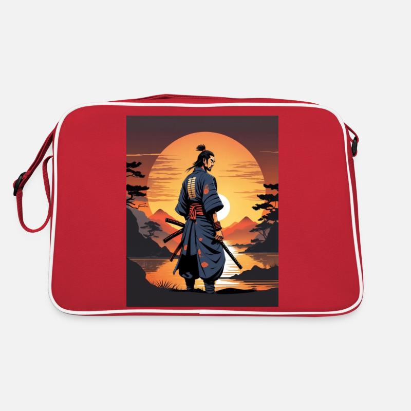 Ewige Ehre - Retro Tasche - Rot/Weiß