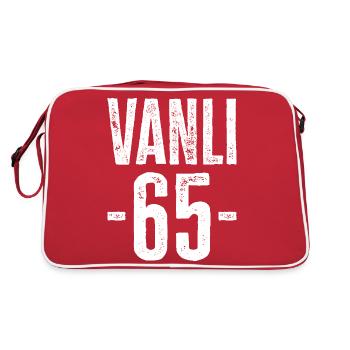 Van 65 – Nature and Tradition from Türkiye - Retro Bag - red/white - Back