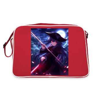 Scythe Anime Design - Retro Bag - red/white - Back