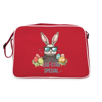 Oeufs de Pâques spéciaux Egg-stra - Sac Retro - rouge/blanc - Dos