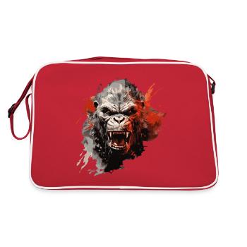 Ape Head - Retro Bag - red/white - Back