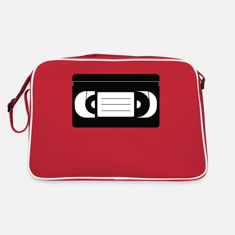 VHS Videokassette Retro Tasche