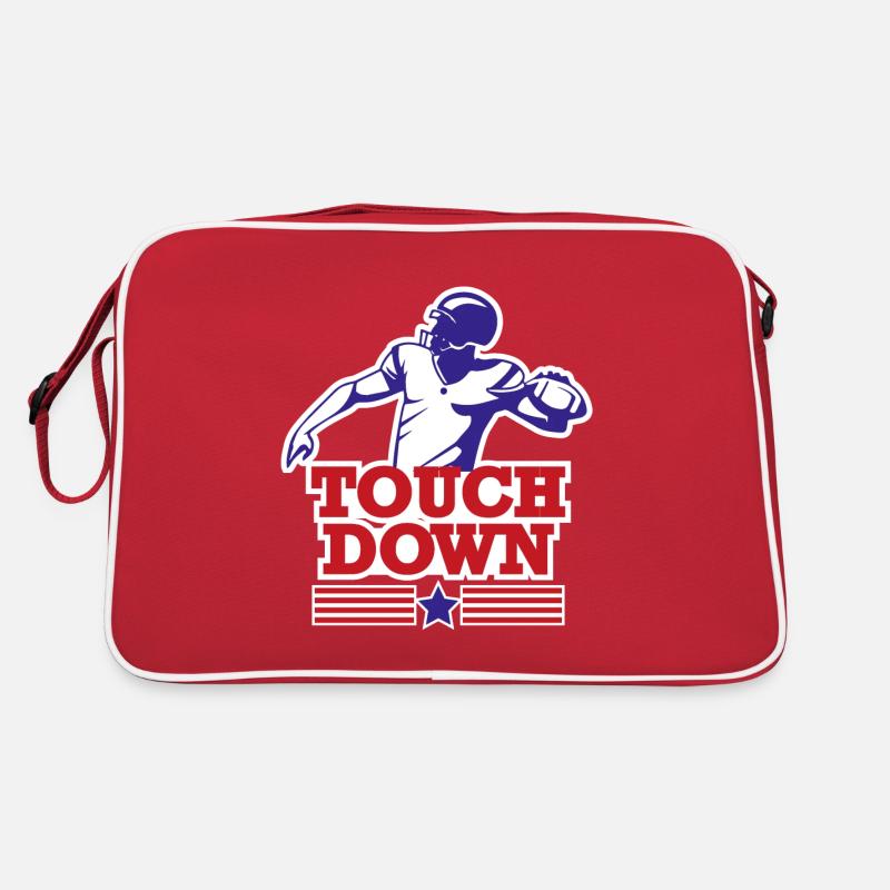 Touch down american dream Retro Tasche