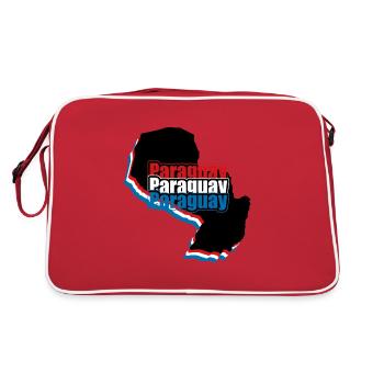 Paraguay - Sac Retro - rouge/blanc - Dos