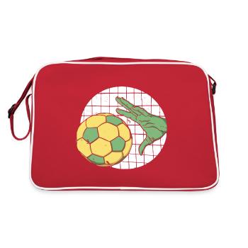 Handball Player Handball Ball Outfit HandballEr - Retro Bag - red/white - Back