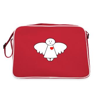 Guardian Angel - Retro Bag - red/white - Back