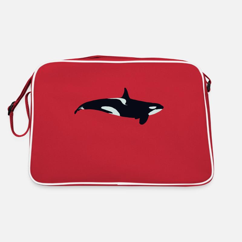 Schwertwal Retro Tasche