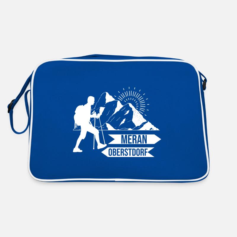 Transalp Alpenüberquerung E5 Oberstdorf Meran Retro Tasche