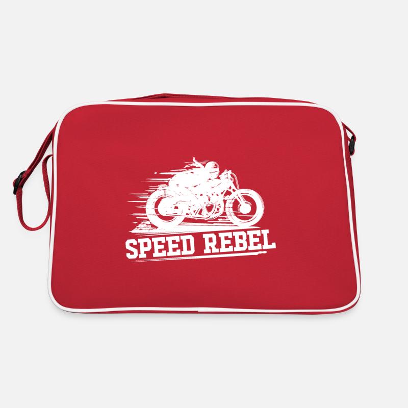 MOTORCYCLE BIKER SPEED REBEL Retro Bag