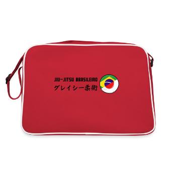 Jiu-Jitsu brésilien Brasileiro - Sac Retro - rouge/blanc - Dos