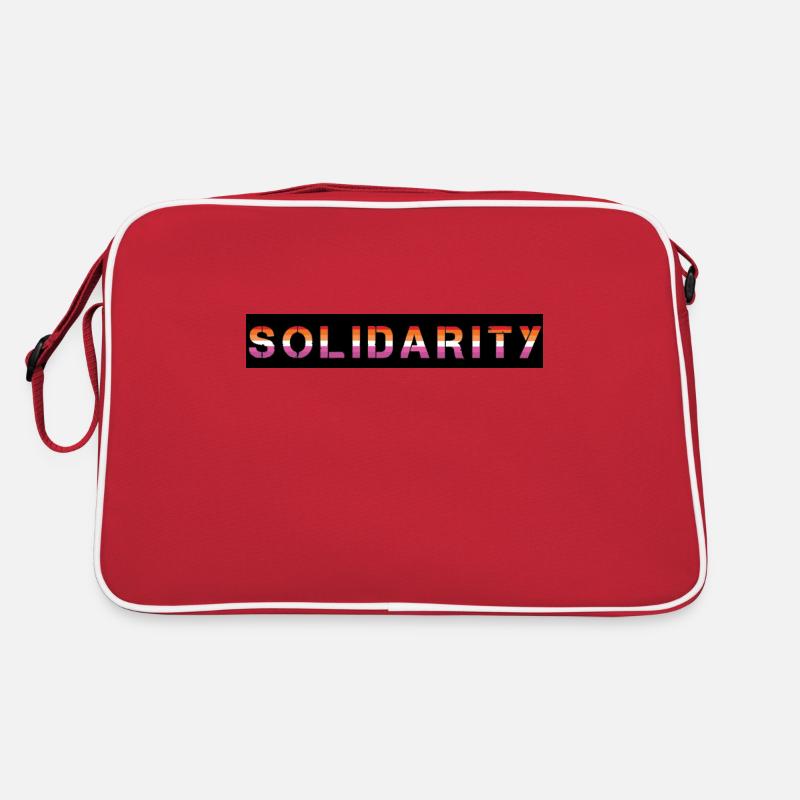 Lesben Solidarität Retro Tasche