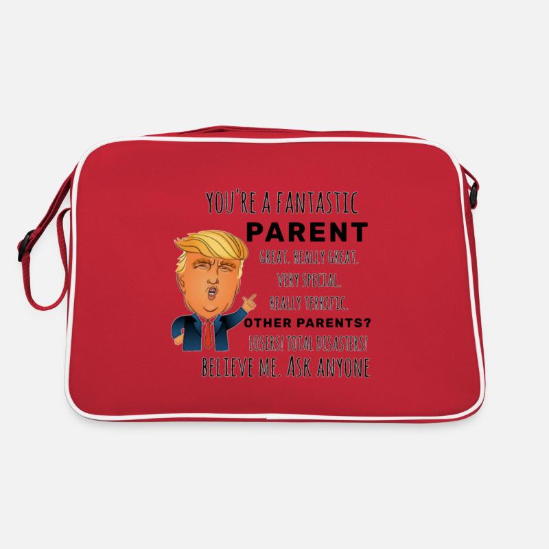Bestes Geschenk der Eltern Retro Tasche