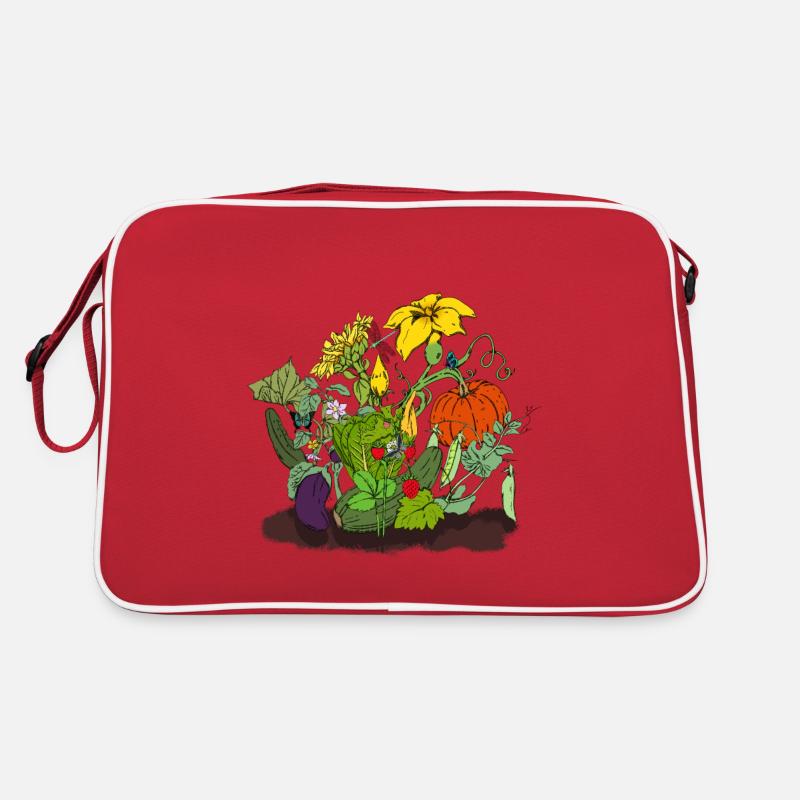 Plants Garden Vegetables Fruit Nature Gift Idea Retro Bag