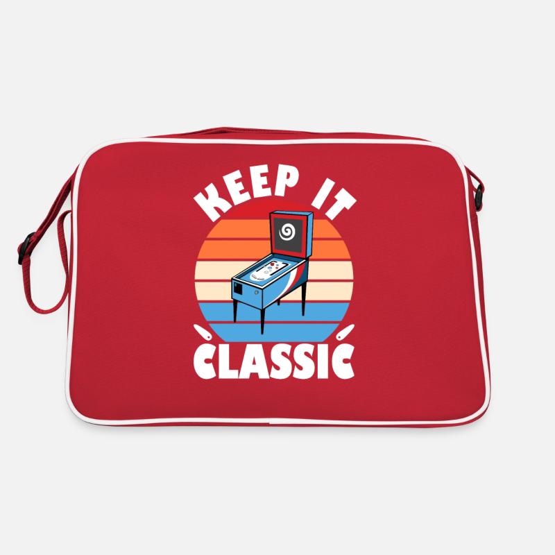 Retro Zocker Sprüche Gaming Geschenk Retro Tasche