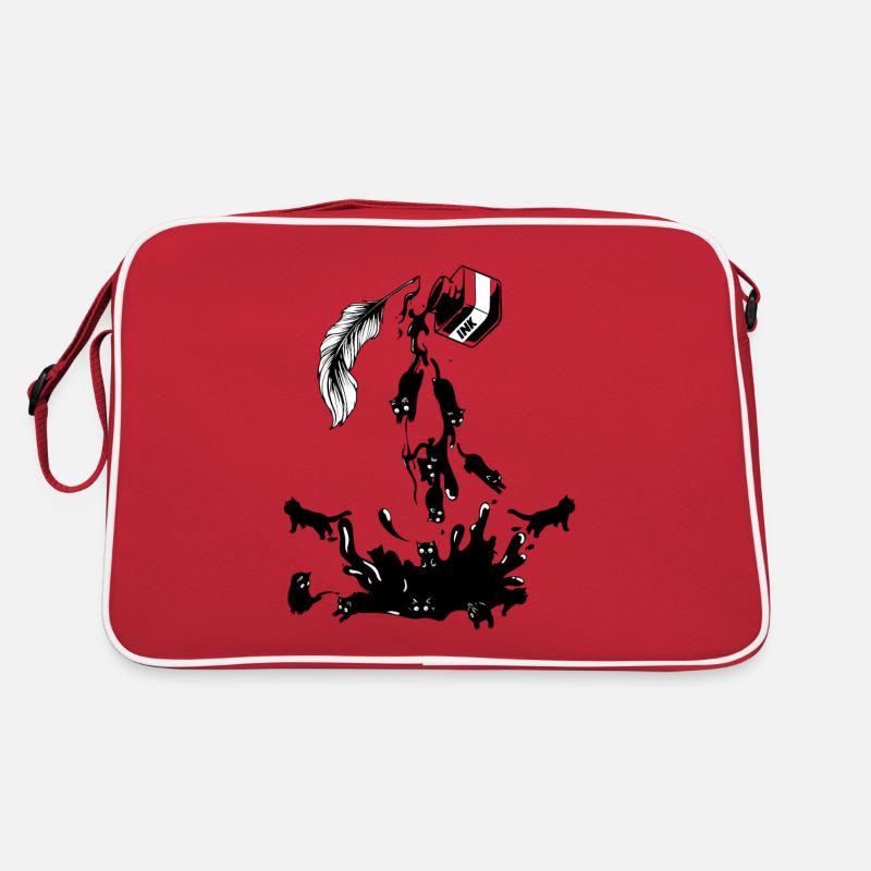 Artist, Cats, Design, Draughtsman, Cat Lover Retro Bag