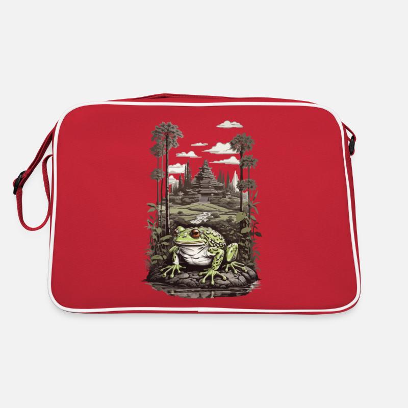 Frog Nature Esthétique Harmonie Frog Lover Sac Retro