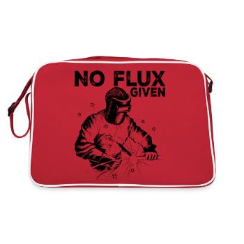 Coole einzigartige Schweißkunst | WIG- und MIG-Schweißgerät Schweißen - Retro Tasche - Rot/Weiß - Hinten