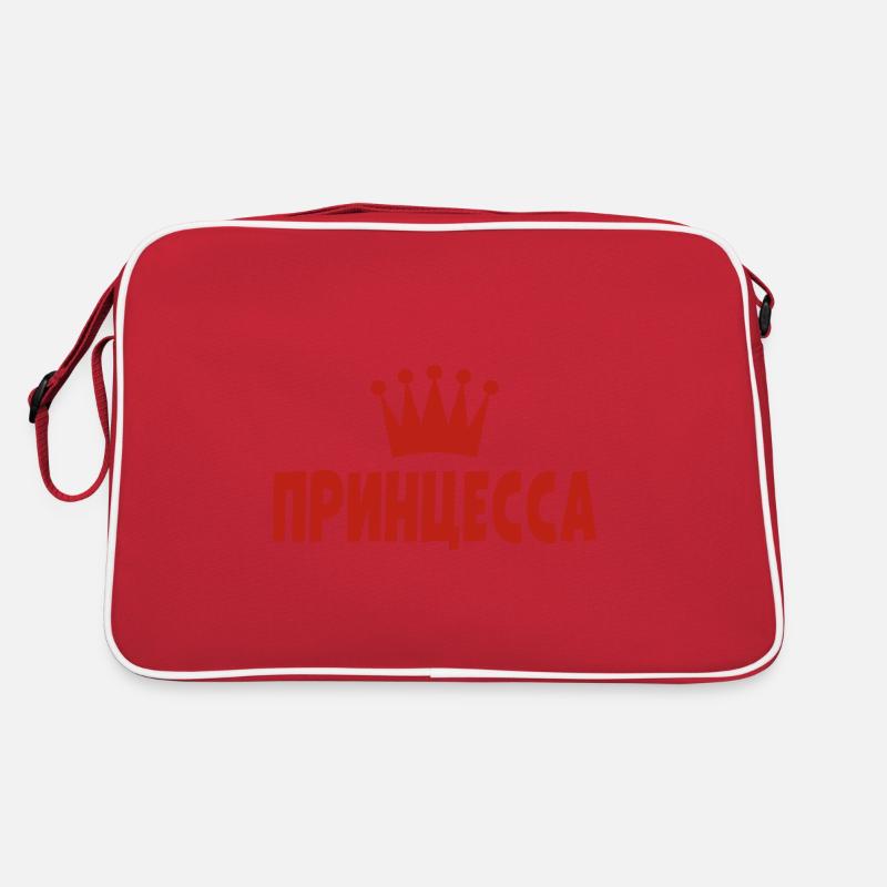 Princess Russian saying in Russian Retro Bag