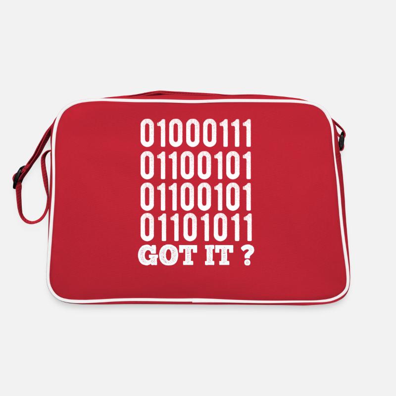 Binary code - Got it Retro Bag
