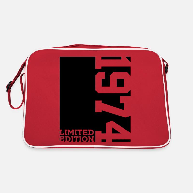 LIMITED EDITION 1974 52. GEBURTSTAG Retro Tasche