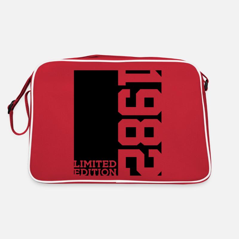 LIMITED EDITION 1982 44. GEBURTSTAG Retro Tasche