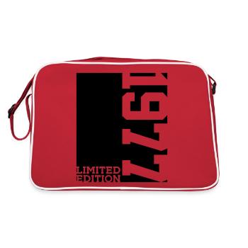 LIMITED EDITION 1977 49TH BIRTHDAY - Retro Bag - red/white - Back