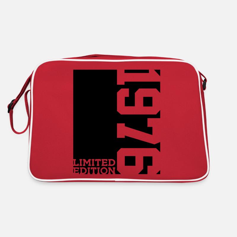 LIMITED EDITION 1976 50. GEBURTSTAG Retro Tasche