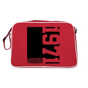 ÉDITION LIMITÉE 55E ANNIVERSAIRE 1971 - Sac Retro - rouge/blanc - Dos