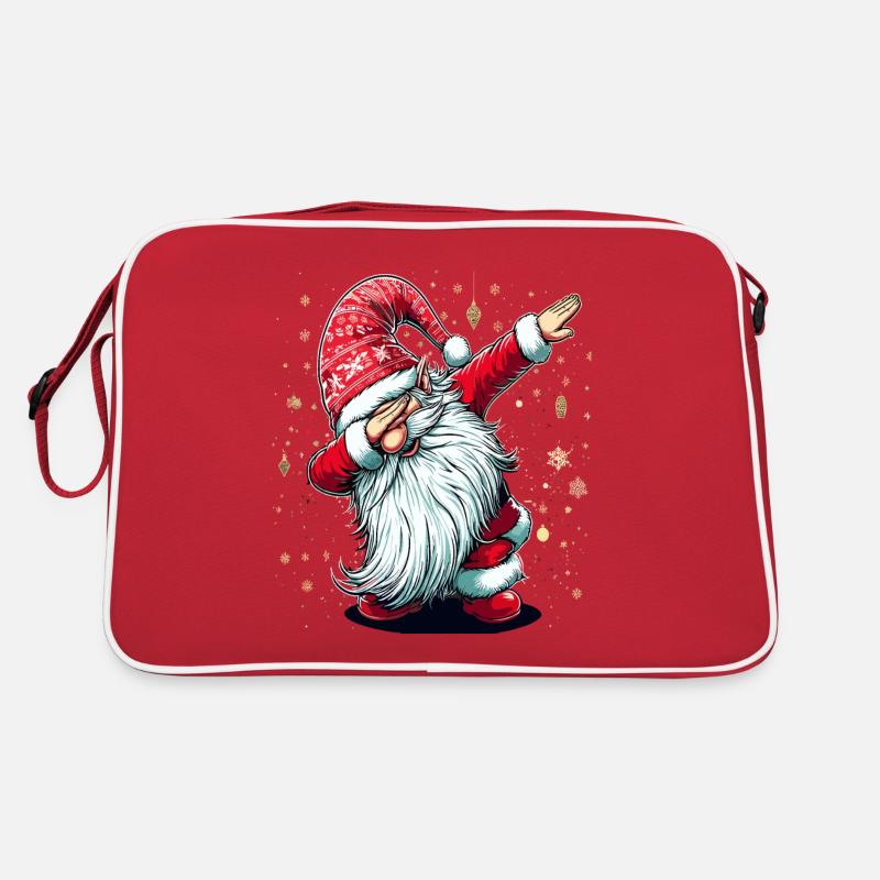Dabbing Père Noël Dab Père Noël Sac Retro