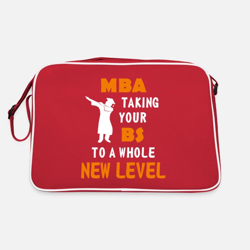 Funny master's degree graduation shirt for MBA Retro Bag