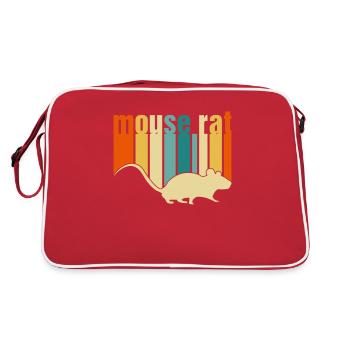 Mouse Rater Mouse Rat Parcs et loisirs Scarec - Sac Retro - rouge/blanc - Dos