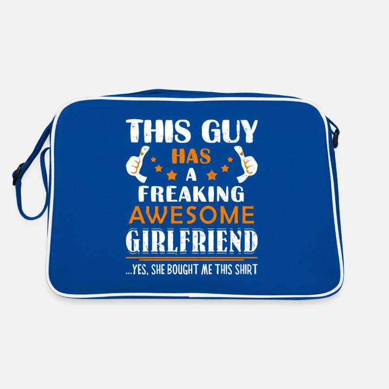 Idée de cadeau drôle de petit ami Ce mec a un génial Sac Retro
