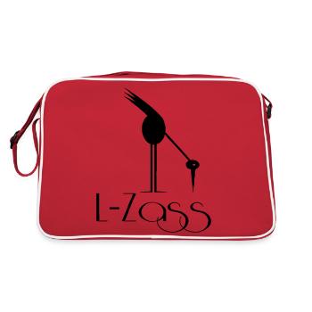 L-Zass - Retro Bag - red/white - Back