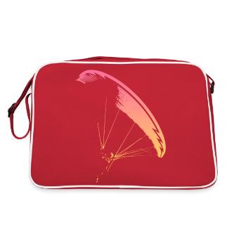 Paraglider Nova CP - Retro Bag - red/white - Back