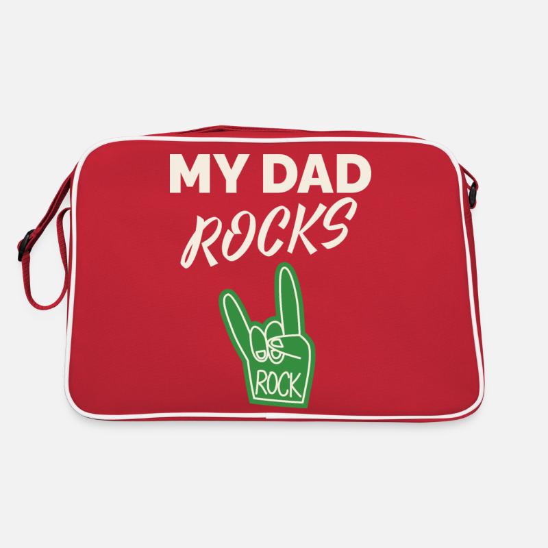 Dad Rockt Retro Tasche