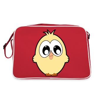 Poussin - Sac Retro - rouge/blanc - Dos