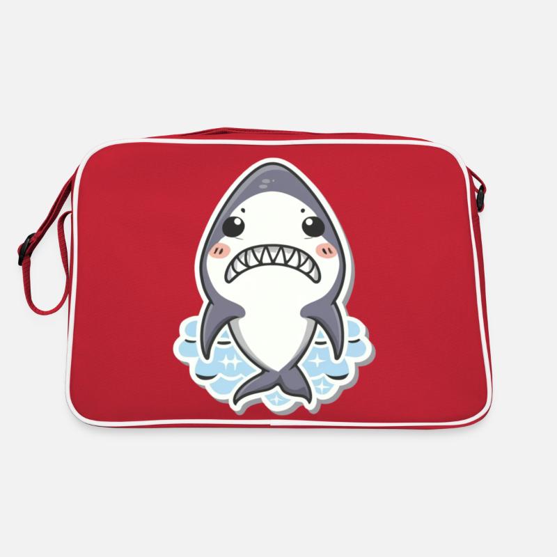 Amoureux des requins Sac Retro