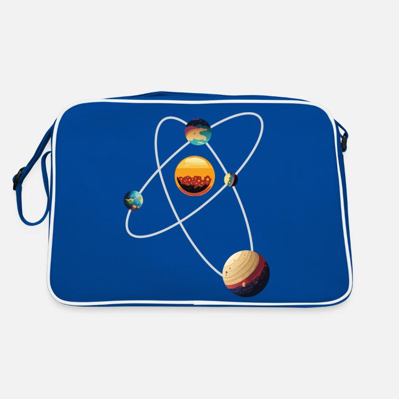 Fictional Solar System Retro Bag