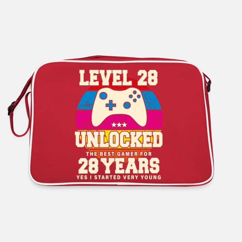 Original 1996 28 ans Niveau 28 Débloquer Sac Retro
